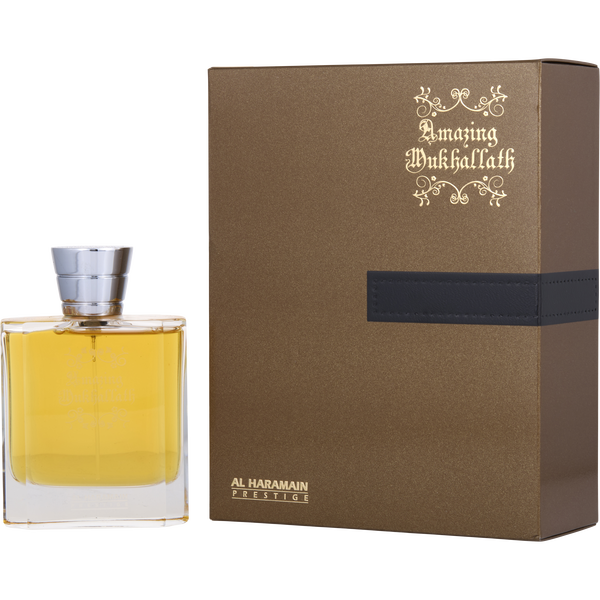 Al Haramain Amazing Mukhallat by Al Haramain, Eau De Parfum Spray 3.3 oz