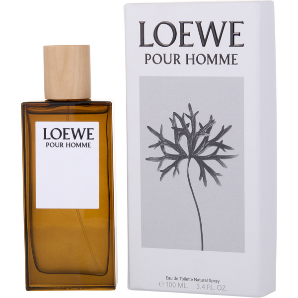 Loewe Pour Homme Eau De Toilette Spray 3.4 oz (New Packaging)