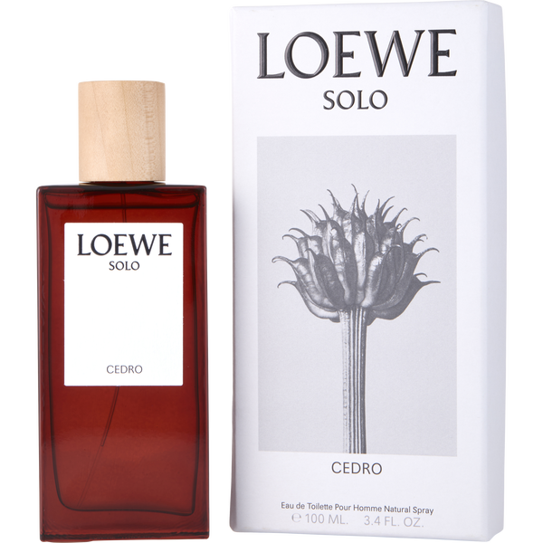 Solo Loewe Cedro Eau De Toilette Spray 3.4 oz (New Packaging)