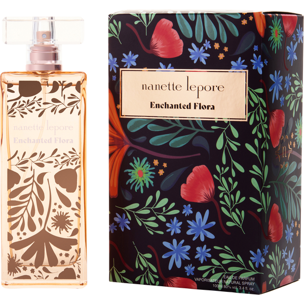 Nanette Lepore Enchanted Flora by Nanette Lepore, Eau De Parfum Spray 3.4 oz