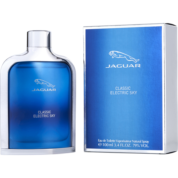 Jaguar Classic Electric Sky Eau De Toilette Spray 3.4 oz