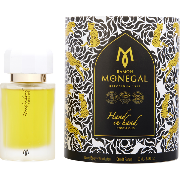 Ramon Monegal Hand In Hand by Ramon Monegal, Eau De Parfum Spray 3.4 oz