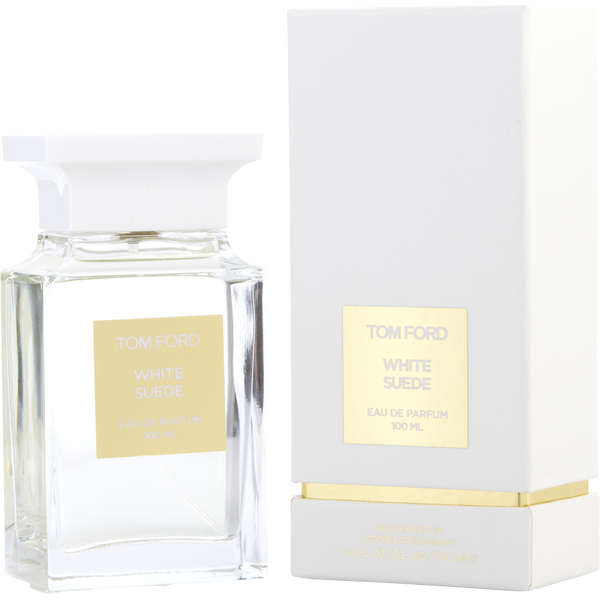 Tom Ford White Suede by Tom Ford, Eau De Parfum Spray (White Packaging) 3.4 oz