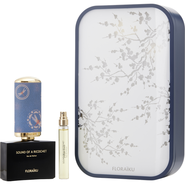 Floraiku Sound Of A Ricochet by Floraiku, Eau De Parfum Spray 1.7 oz & Eau De Parfum 0.33 oz Mini