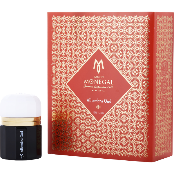 Ramon Monegal Alhambra Oud by Ramon Monegal, Extrait De Parfum Spray 1.7 oz