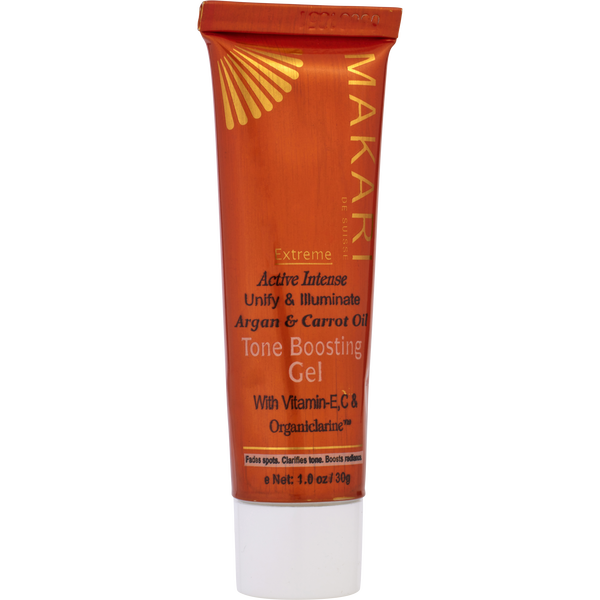 Makari by Makari De Suisse, Extreme Active Intense Unify & Illuminate Argan & Carrot Tone Boosting Gel 30g/1oz