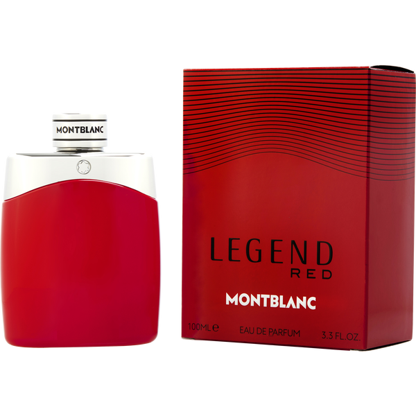 Mont Blanc Legend Red by Mont Blanc, Eau De Parfum Spray 3.3 oz