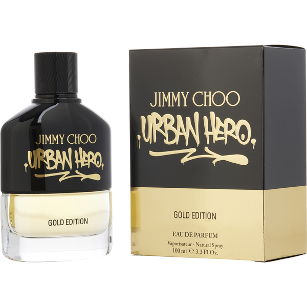 Jimmy Choo Urban Hero Gold Edition by Jimmy Choo, Eau De Parfum Spray 3.3 oz