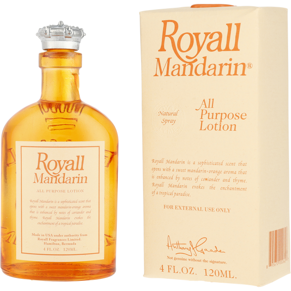 Royall Mandarin Orange by Royall Fragrances, All Purpose Lotion Spray 4 oz, image 1 of 2