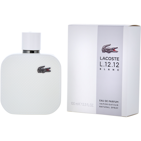 Lacoste L.12.12 Blanc Eau De Parfum Spray 3.3 oz