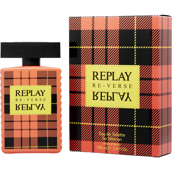 Replay Signature Reverse Eau De Toilette Spray 3.4 oz