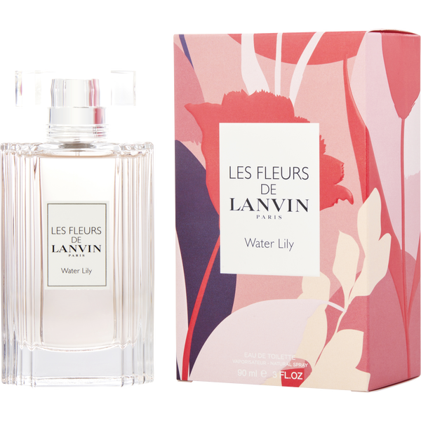 Les Fleurs De Lanvin Water Lily Eau De Toilette Spray 3 oz