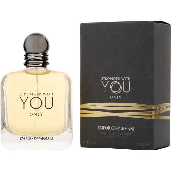 Emporio Armani Stronger With You Only by Giorgio Armani, Eau De Toilette Spray 3.4 oz