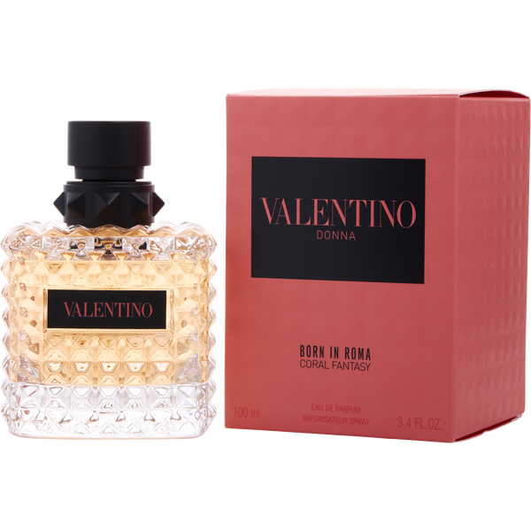 Valentino Donna Born In Roma Coral Fantasy by Valentino, Eau De Parfum Spray 3.4 oz