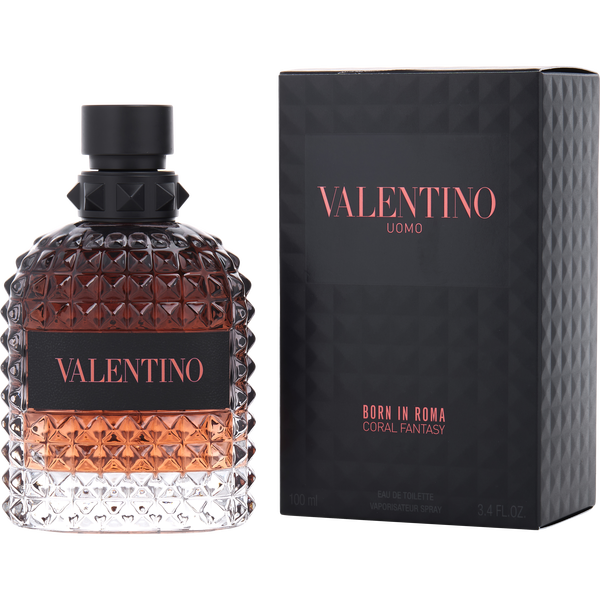 Valentino Uomo Born In Roma Coral Fantasy by Valentino, Eau De Toilette Spray 3.4 oz, image 1 of 2
