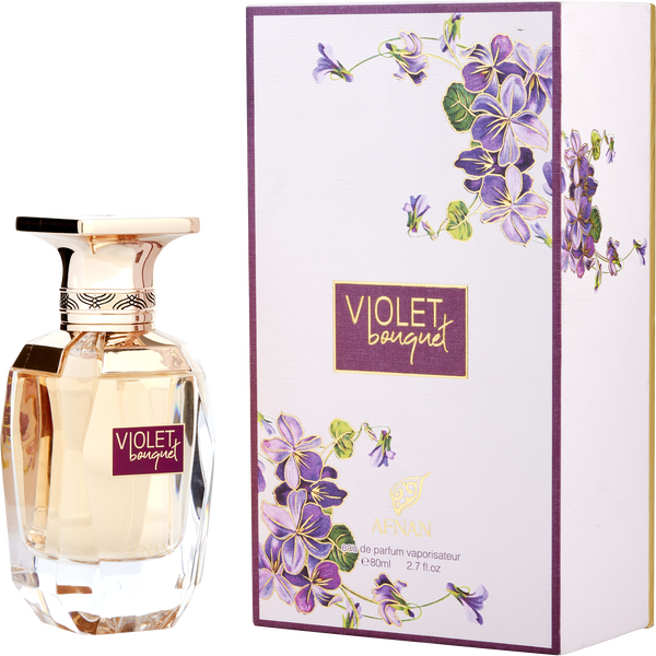 Afnan Violet Bouquet by Afnan Perfumes, Eau De Parfum Spray 2.7 oz, image 1 of 2
