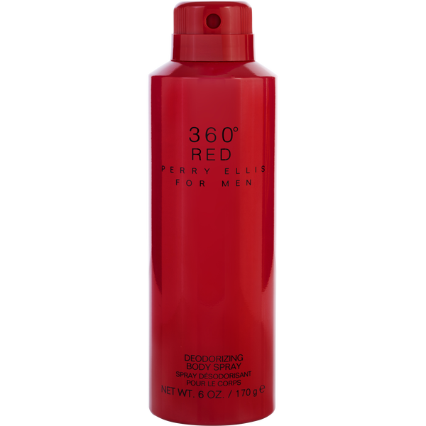 Perry Ellis 360 Red Body Spray 6 oz