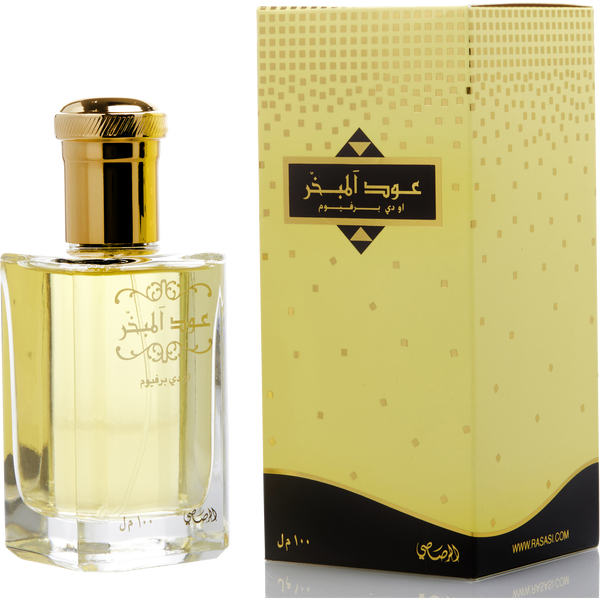 Rasasi Oudh Al Mubakhar by Rasasi, Eau De Parfum Spray 3.3 oz