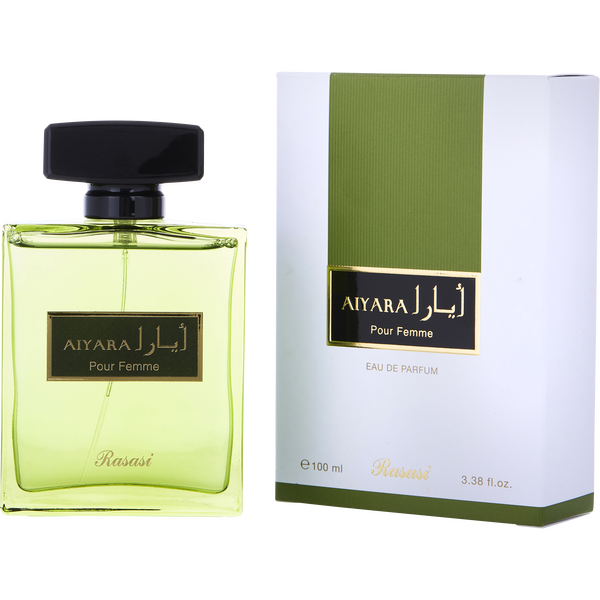 Rasasi Aiyara Pour Femme by Rasasi, Eau De Parfum Spray 3.3 oz