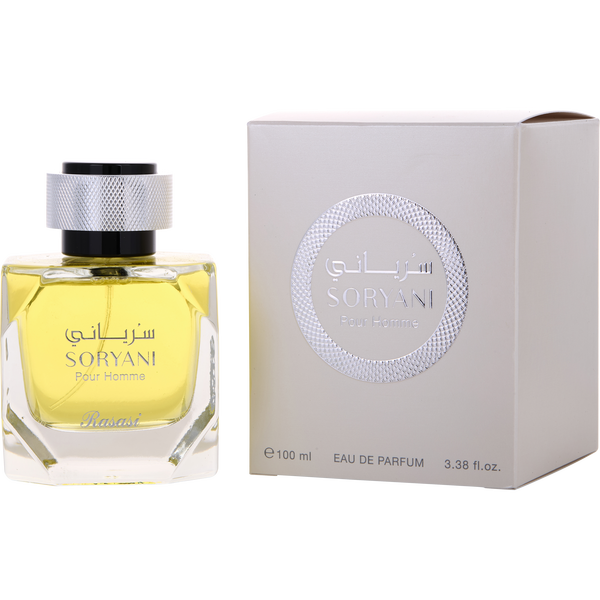 Rasasi Soryanni Pour Homme by Rasasi, Eau De Parfum Spray 3.3 oz