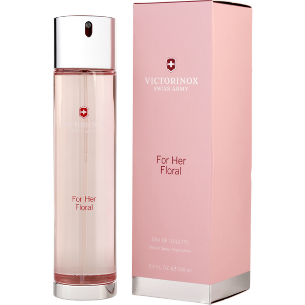 Swiss Army Floral by Victorinox, Eau De Toilette Spray 3.4 oz