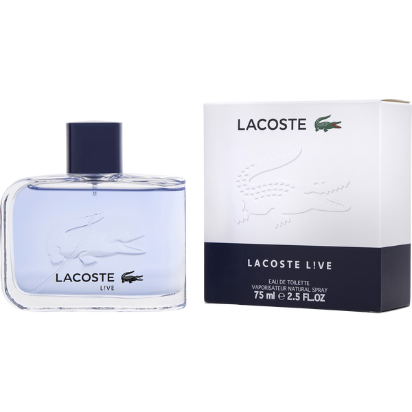 Lacoste Live by Lacoste, Eau De Toilette Spray 2.5 oz