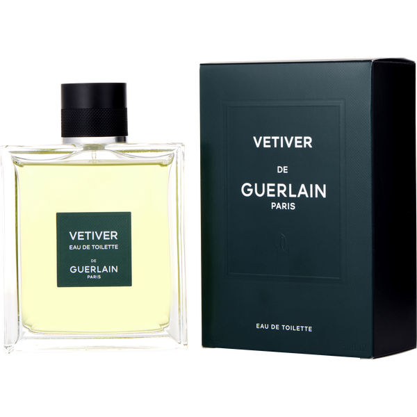 Vetiver Guerlain by Guerlain, Eau De Toilette Spray (New Packaging) 5 oz