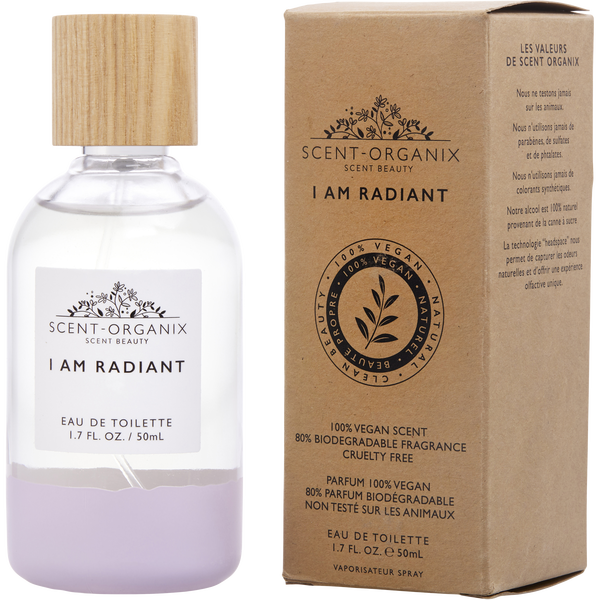 Scent Organix I Am Radiant by Scent Organix, Eau De Toilette Spray 1.7 oz