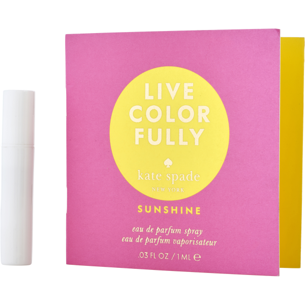 Kate Spade Live Colorfully Sunshine by Kate Spade, Eau De Parfum Spray Vial