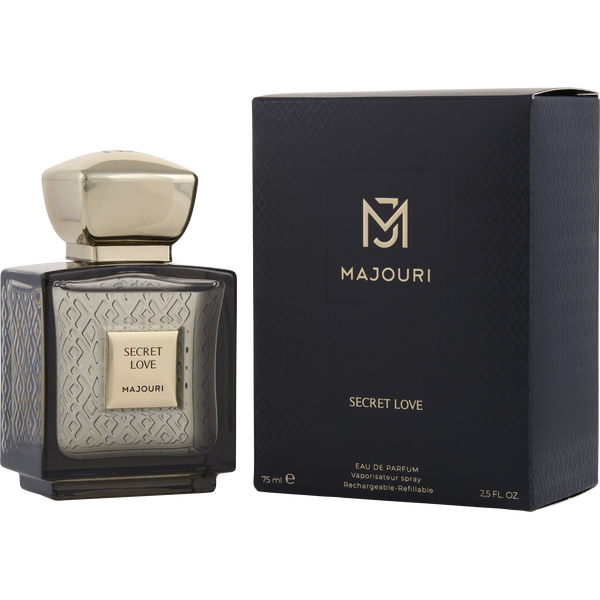 Majouri Secret Love by Majouri, Eau De Parfum Refillable Spray 2.5 oz