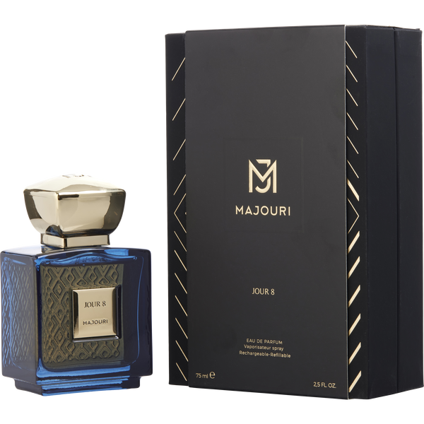 Majouri Jour 8 by Majouri, Eau De Parfum Refillable Spray 2.5 oz