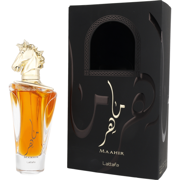 Lattafa Maahir Eau De Parfum Spray 3.4 oz