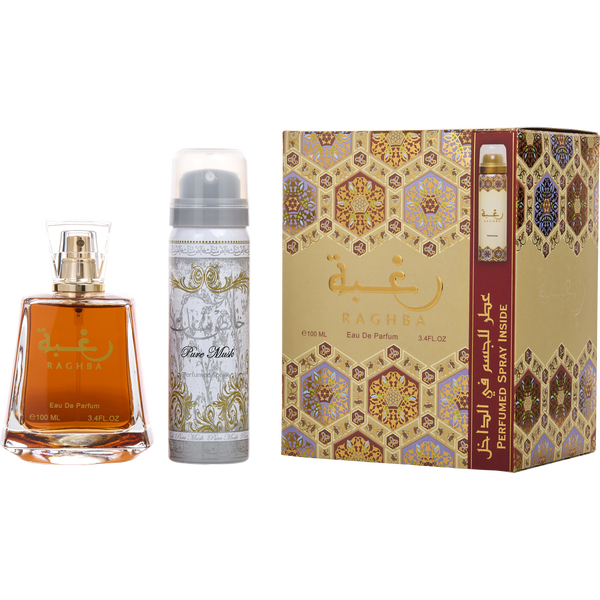 Lattafa Raghba Eau De Parfum Spray 3.4 oz