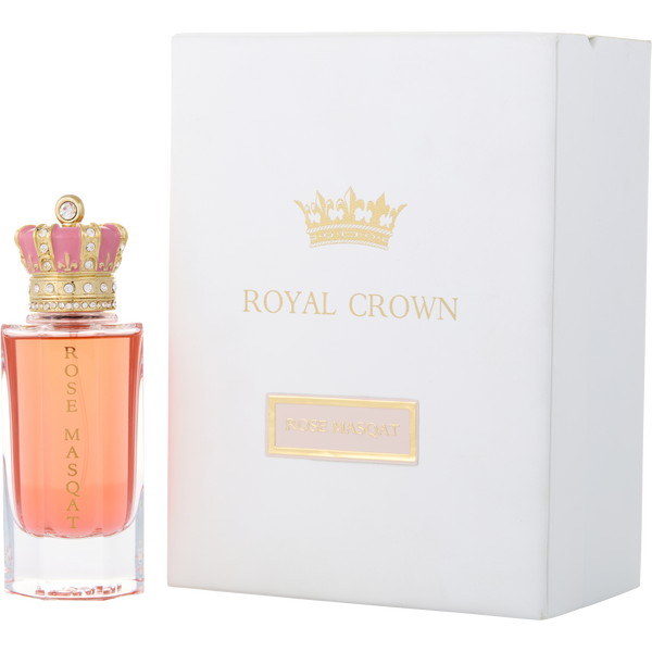 Royal Crown Rose Masqat by Royal Crown, Extrait De Parfum Spray 3.4 oz