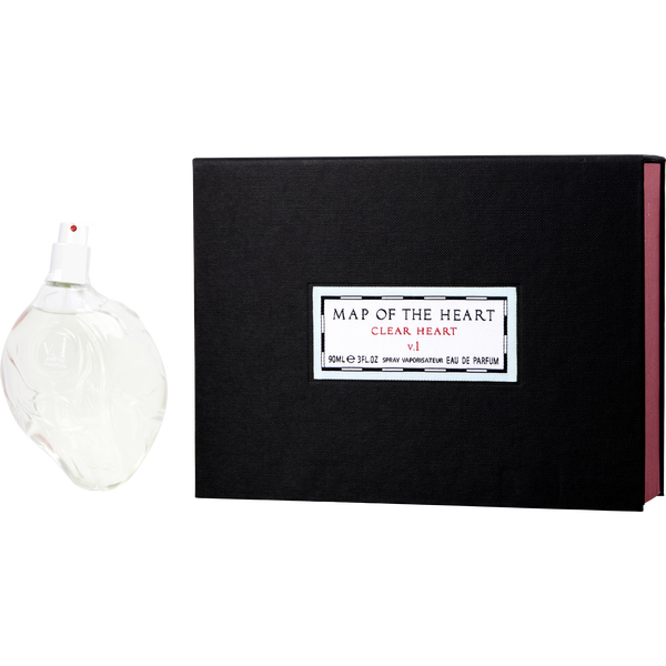 Map Of The Heart V.1 Clear Heart by Map Of The Heart, Eau De Parfum Spray 3 oz
