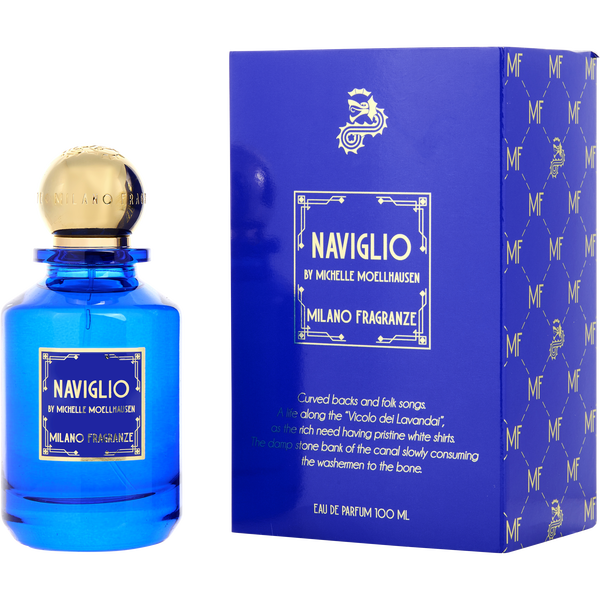 Milano Fragranze Naviglio by Milano Fragranze, Eau De Parfum Spray 3.4 oz