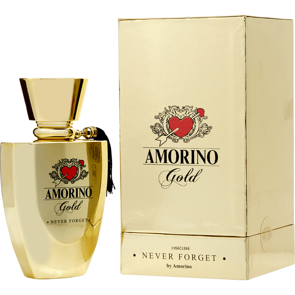 Amorino Gold Never Forget by Amorino, Eau De Parfum Spray 1.6 oz
