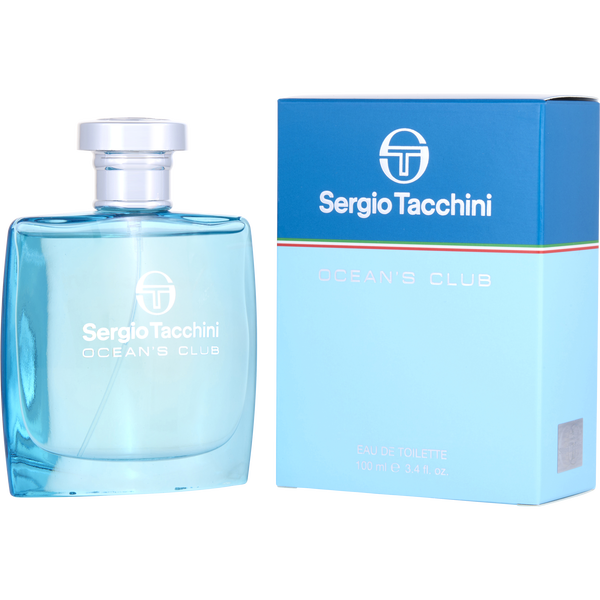 Sergio Tacchini Ocean's Club Eau De Toilette Spray 3.4 oz