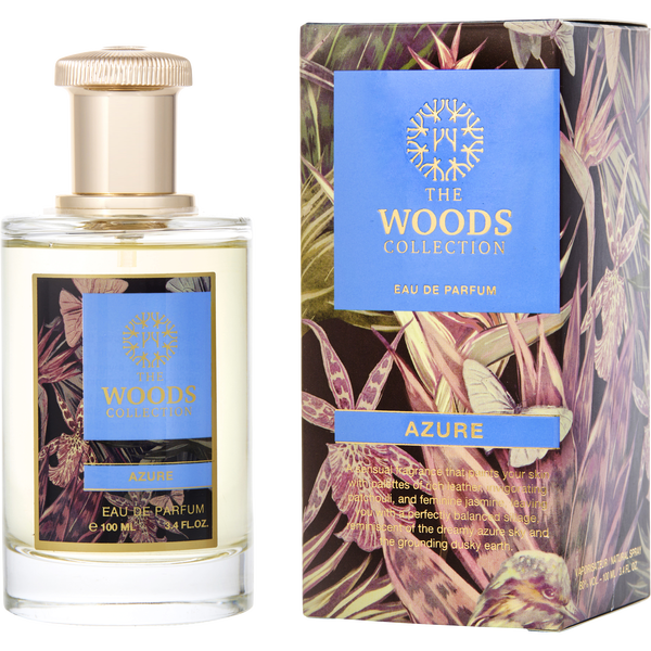 The Woods Collection Azure by The Woods Collection, Eau De Parfum Spray (Old Packaging) 3.4 oz