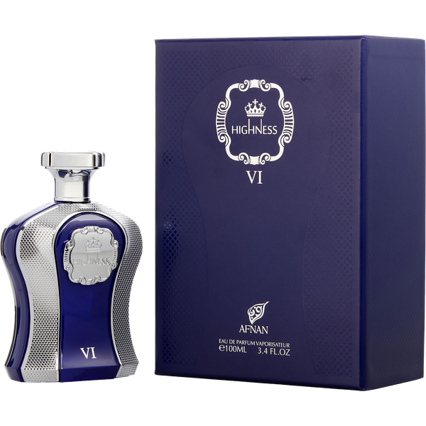 Afnan Highness Vi Blue by Afnan Perfumes, Eau De Parfum Spray 3.4 oz