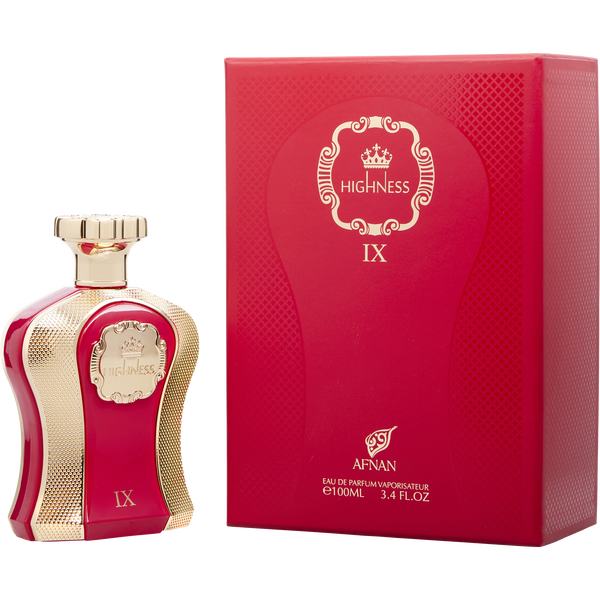 Afnan Highness Ix Maroon by Afnan Perfumes, Eau De Parfum Spray 3.4 oz