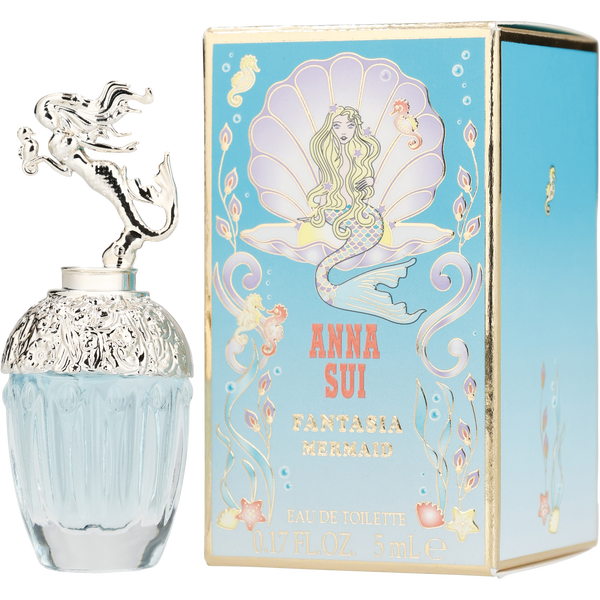 Anna Sui Fantasia Mermaid by Anna Sui, Eau De Toilette Spray Mini 0.17 oz