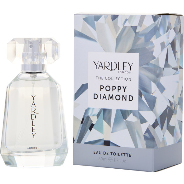 Yardley Poppy Diamond by Yardley, Eau De Toilette Spray 1.7 oz