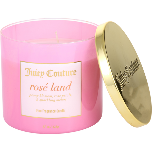 Juicy Couture Rose Land by Juicy Couture, Candle 14.5 oz