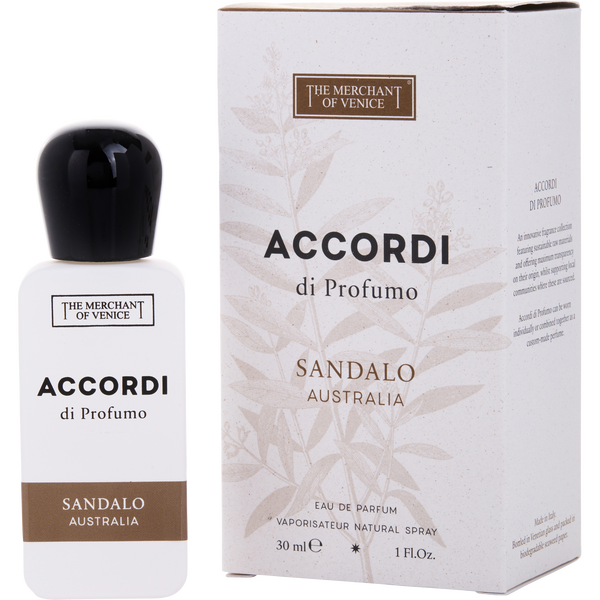 Merchant Of Venice Accordi Di Profumo Sandalo Australia by Merchant Of Venice, Eau De Parfum Spray 1 oz