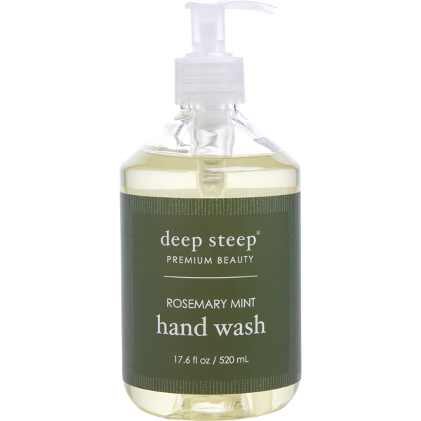 Deep Steep Rosemary Mint Hand Wash --520ml/17.6oz