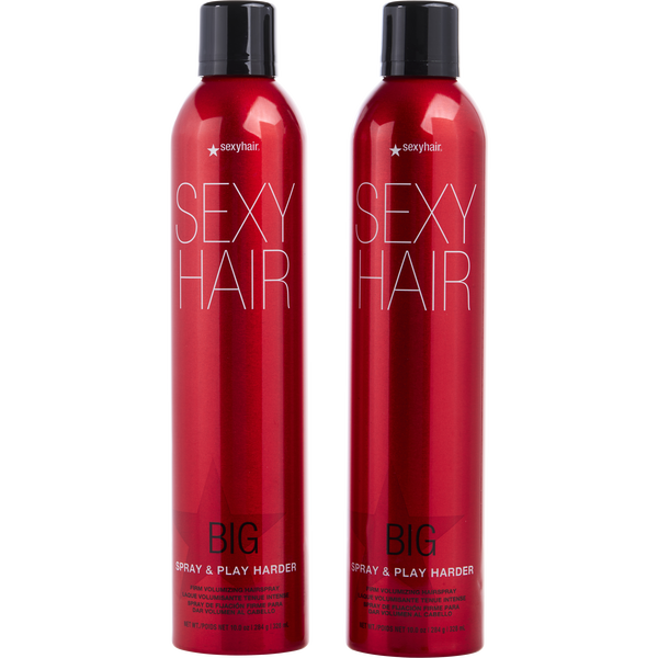 Sexy Hair Big Sexy Hair Spray And Play Harder Volumizing Hair Spray 10 oz (2 Pack)