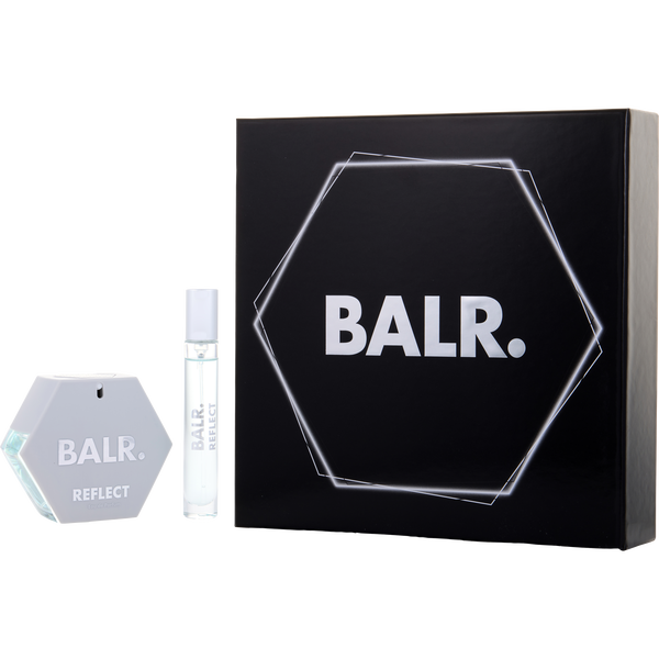 Balr Reflect Eau De Parfum Spray 1.7 oz & Eau De Parfum Travel Spray 0.34 oz Mini