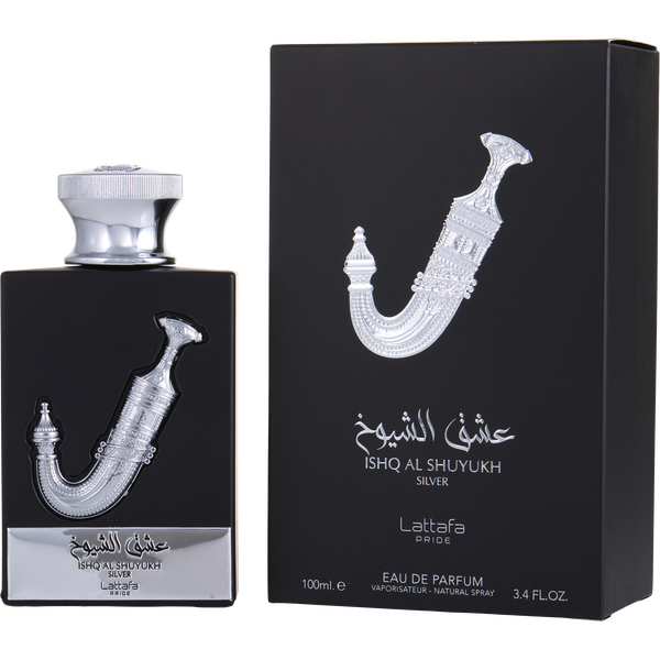 Lattafa Pride Ishq Al Shuyukh Silver by Lattafa, Eau De Parfum Spray 3.4 oz, image 1 of 2