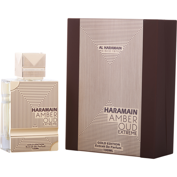 Al Haramain Amber Oud by Al Haramain, Pure Perfume Spray (Gold Edition Extreme) 3.4 oz